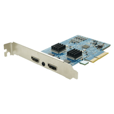 UMQ3-4K60 Dual HDMI Capture PCIe Card